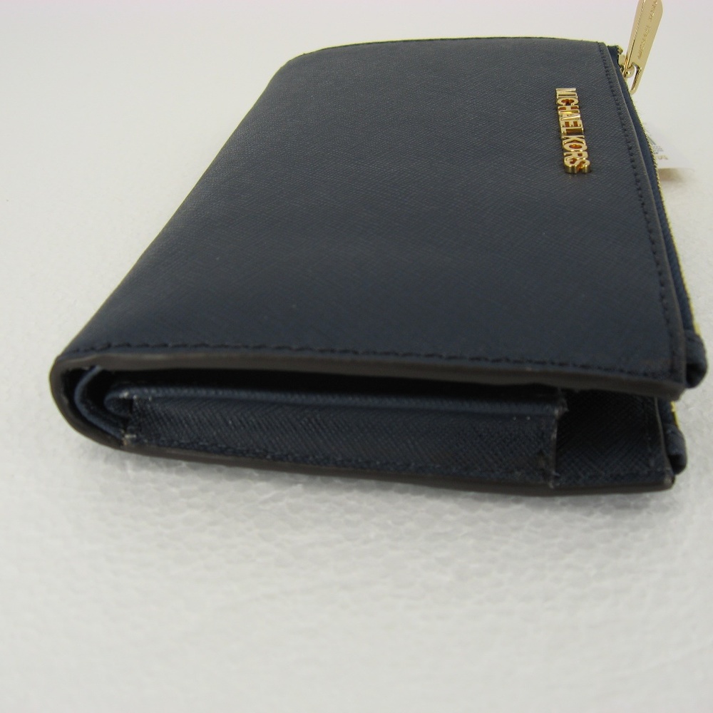 MICHAEL KORS JET SET DOUBLE ZIP WRISTLET WALLET - Picture 4 of 8